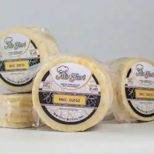 Paquete de Arepa Maíz Queso