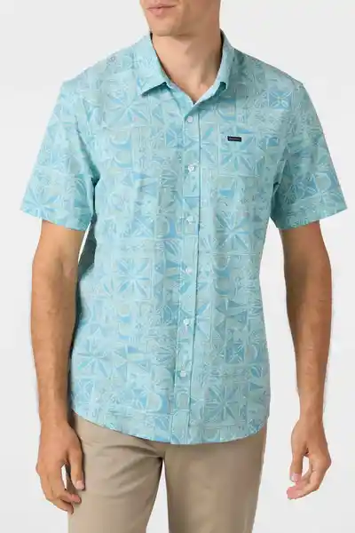 Camisa Relax Fit Traveler Traverse Upf 50 Hombre Talla M Oneill