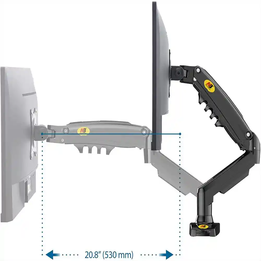 Soporte De Brazo Monitor a Escritorio NB F80 de 17 A 30