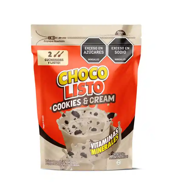 Chocolisto Mezla Granulada Cookies & Cream 160 g