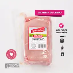Cervalle Milanesa de Cerdo