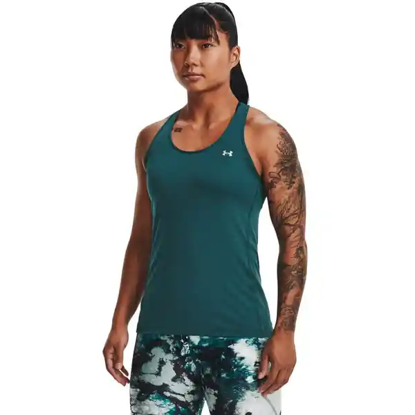 Under Armour Camisa Racer Tank Mujer Verde T MD 1328962-716