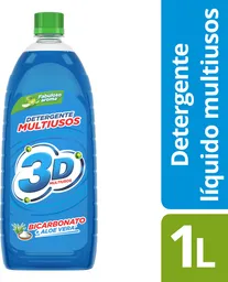 Detergente Liquido 3D Multiusos 1L Botella