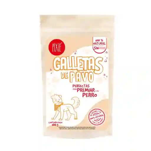 Galletas Pavo Pixie Perro 100 Gr