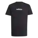 Adidas Camiseta Manga Corta Tee 160 de Niño Negro Talla L