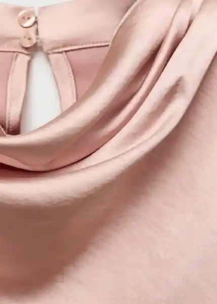 Blusa Marto Rosa Palo Talla S Mujer Mango