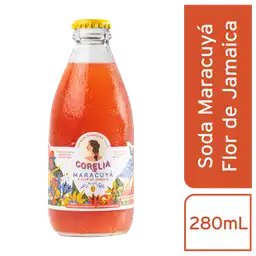 Corelia Refresco Sabor a Maracuyá y Flor Jamaica