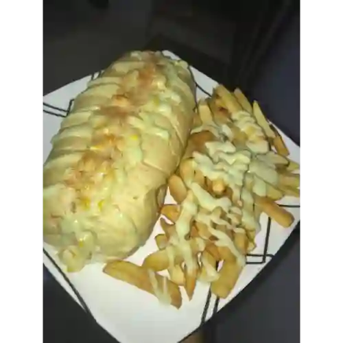 Perro Miti Suizo + Papas Francesas