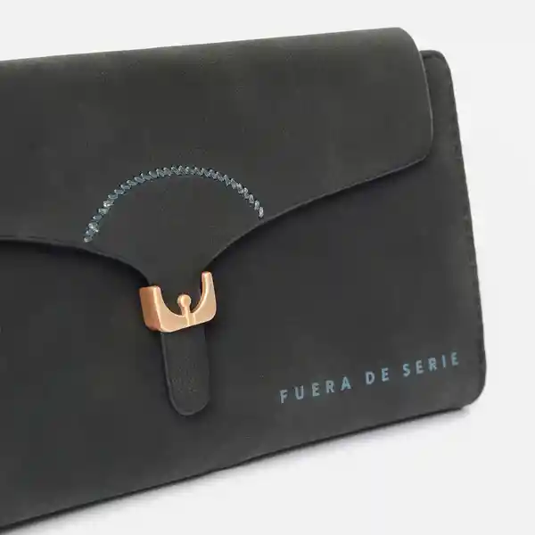 Billetera Tipo Sobre Arco Negro Fuera de Serie