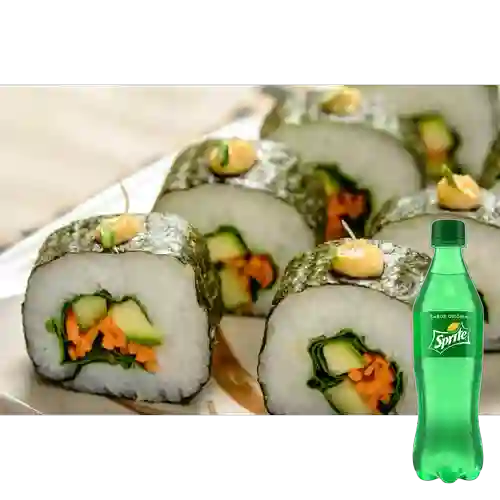 Combo Vegano Roll + Sprite Original 400 ml