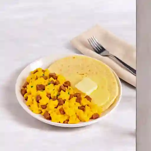 Huevos rancheros o jamón