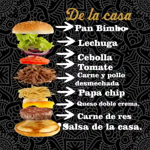 Hamburguesa de la Casa