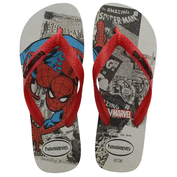 Sandalias Stop Marvel Clas Negro Talla 40 4147012 Havaianas