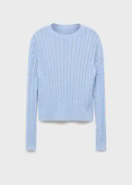 Jersey Sunny Celeste Talla XS Mujer Mango