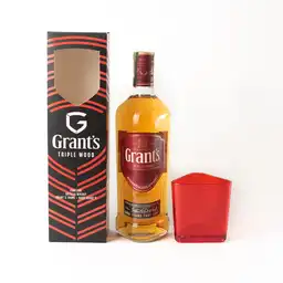 Grant's Kit Whisky Triple Wood  más Vaso Coleccionable 