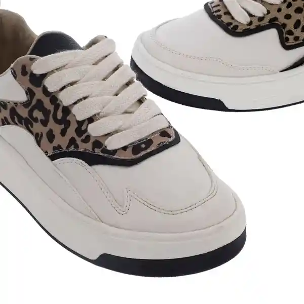 Tenis Aly Beige Talla 35 Mercedes Campuzano