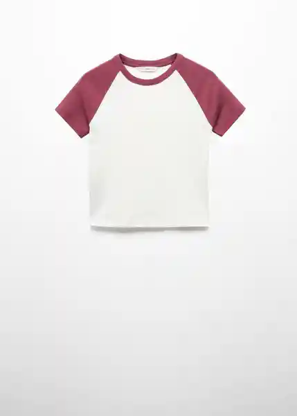 Camiseta Insti Niñas Granate Talla 19 Mango