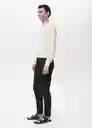 Pantalón Prato Negro Talla 38 Hombre Mango