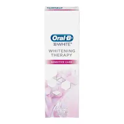 Oral-B Crema Dental 3D White Sensitive Care