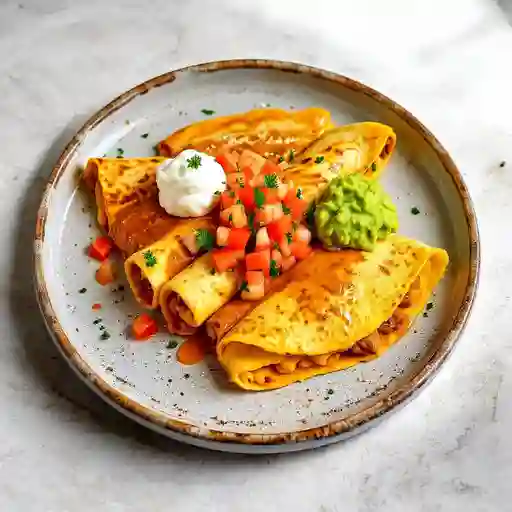 Quesadillas 8 Burritos
