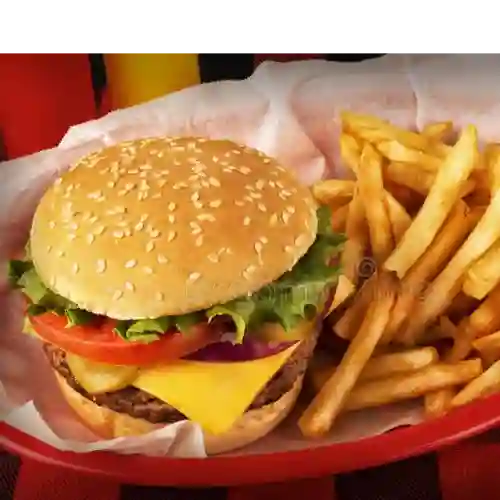 Combo Hamburguesa Americana