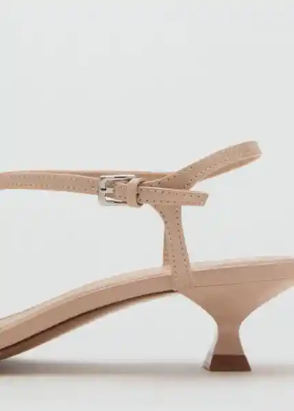 Sandalias Camila Camel Talla 38 Mujer Mango