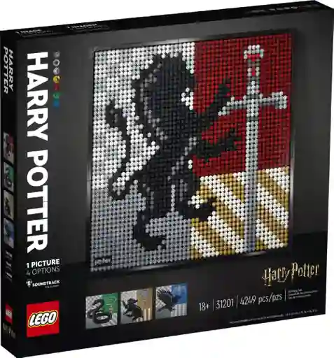 Lego ® Juguete Para Construir Art Harry Potter: Escudos Hogwarts