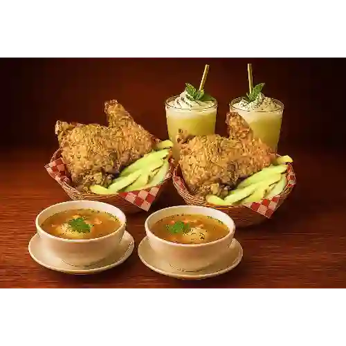 Combo Pareja Broaster