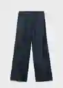 Pantalón Lua Tejano Soft Talla XS Mujer Mango