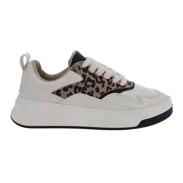 Tenis Aly Beige Talla 35 Mercedes Campuzano