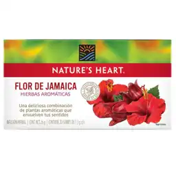 Té Flor de Jamaica NATURES HEART 26 gr