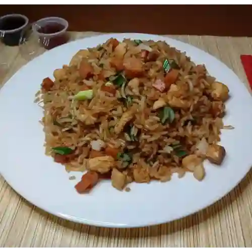 Arroz Chino+camarones 2 Personas