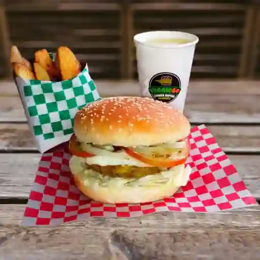 Combo Hamburguesa Tradicional