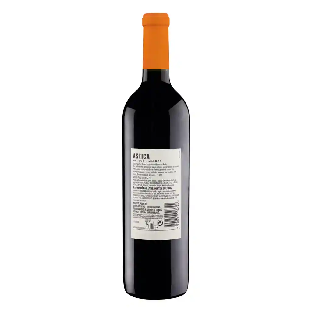 Astica Vino Tinto Merlot y Malbec