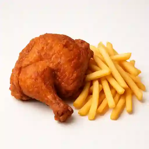 Medio Pollo Frito