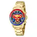 Reloj Mujer Dc Comics Dorado 41268 Invicta