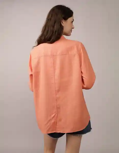 Camisa Mujer Naranja Talla: MEDIUM 6127800 American Eagle