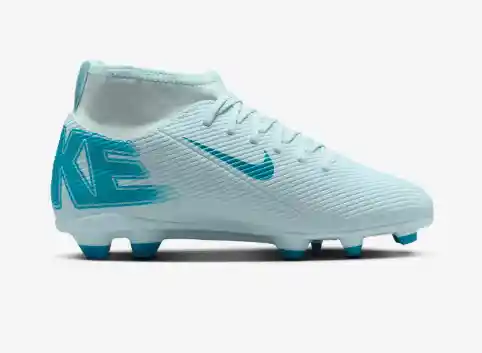 Nike Guayos Jr Superfly 10 Club Fg/Mg Para Fútbol Niño Azul T 2Y