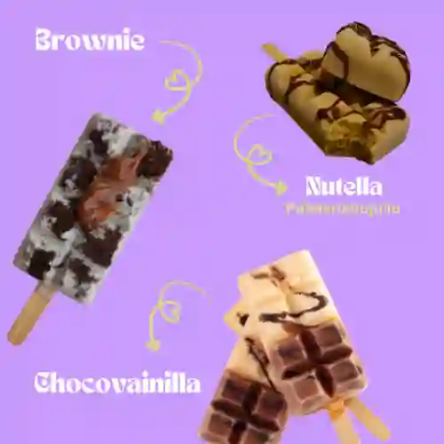 Combo 3 Paletas Antojo Chocolatoso
