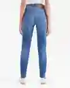 Jean Cosmo Femenino Azul Oscuro Talla 10 Chevignon