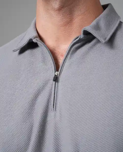 Camiseta Polo Hombre Gris M 192G004_GRI184016 Rifle