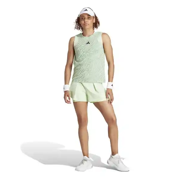 Adidas Short Match Mujer Verde Talla XS IS7252