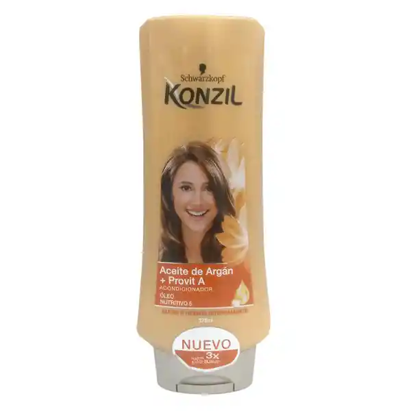 Konzil Acondicionador Aceite Argan Nutritivox