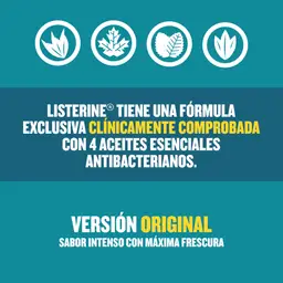 Listerine Enjuague Bucal Cool Mint Menta