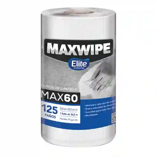 Maxwipe Paño Rollo Max 60