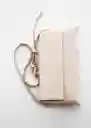 Bolso M Lucer Offwhite Talla 99 Mujer Mango