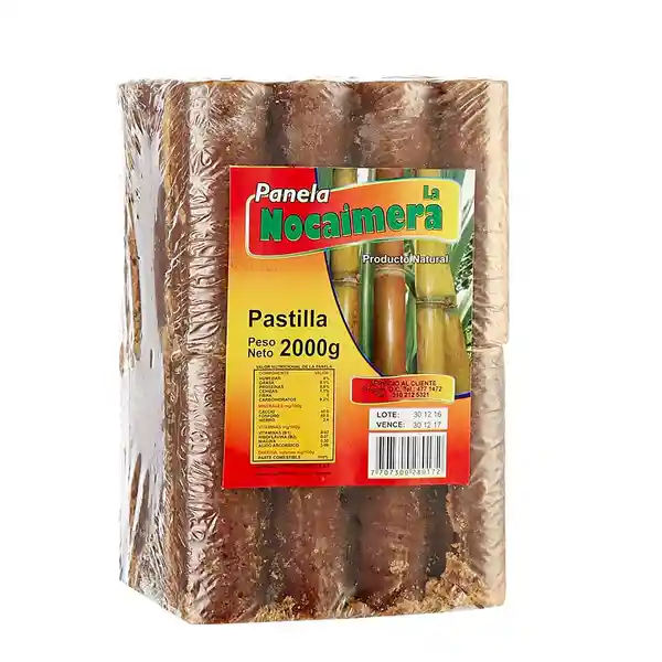 La Nocaimera Panela Pastilla