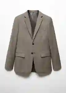 Blazer Americana París Beige Talla 44 Hombre Mango