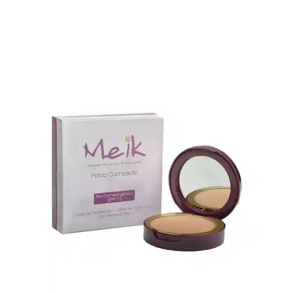 Novum Comercializadora Polvo Facial Compacto Medio Meik