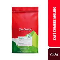 Café Juan Valdez Cumbre Molido 250gr